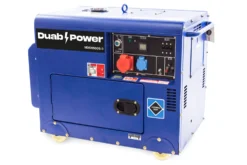 Aggregaatti Duab-Power MDG6500S-3 3-vaihe diesel hiljainen