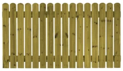 Aitaelementti Nummi Lux A58 2000x1100 mm pystylauta 21 mm hienosahattu vihreä