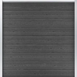 Aitapaneeli WPC 180x186 cm musta