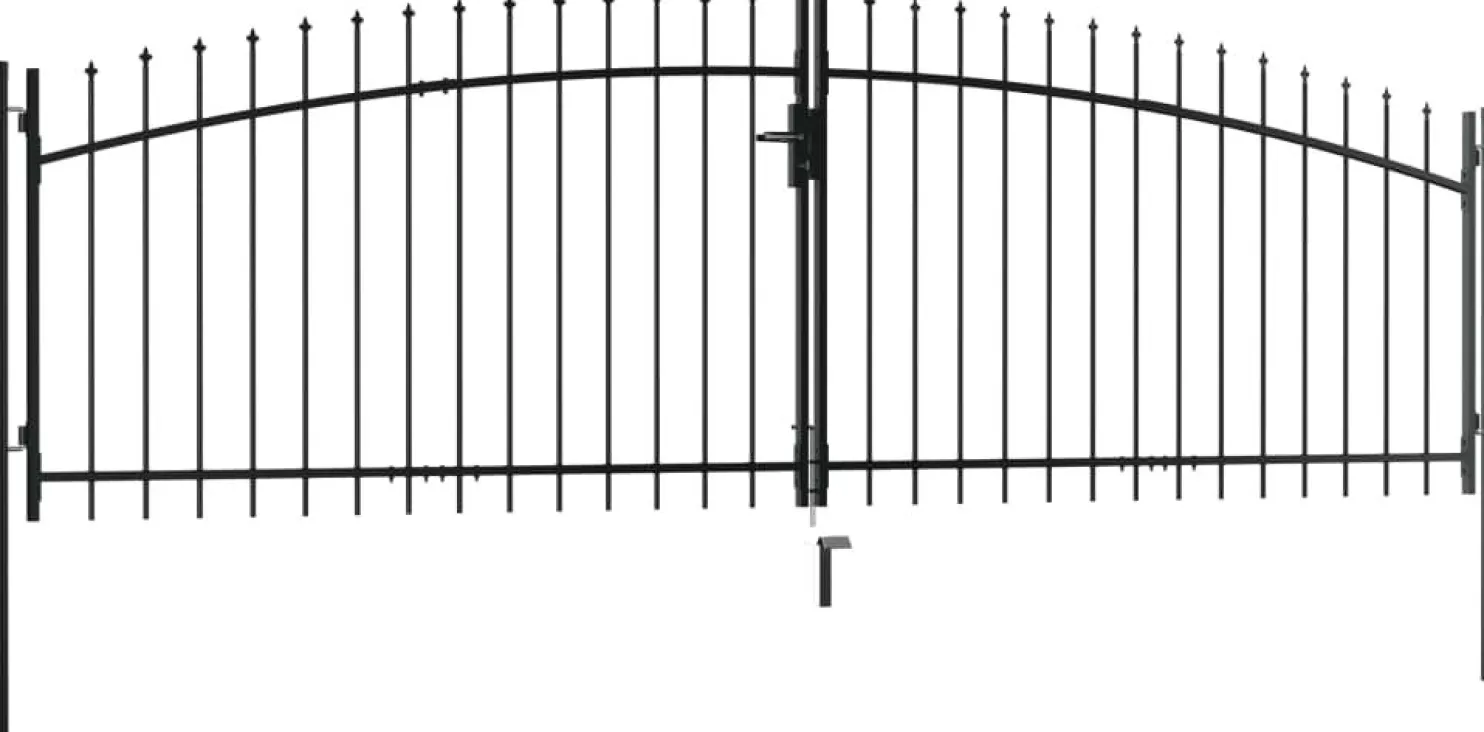 Aitaportti keihäskärjillä 400x150cm