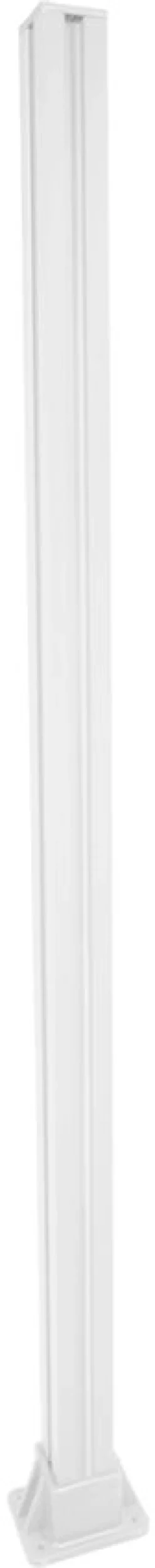 Aitatolppa Jabo design-aidalle 68x68x1700 mm valkoinen