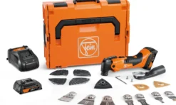 Akkumonitoimityökalu Fein Akku MultiMaster 500 Plus AmpShare 18V 2,0 Ah akulla