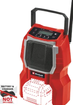 Akkuradio Einhell PXC TC-RA 18 Li BT Solo Bluetooth 5.0 18V ilman akkua
