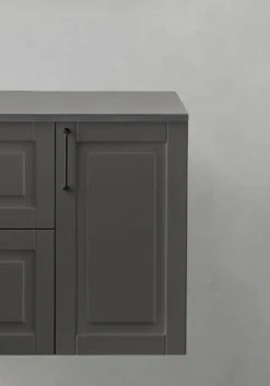 Allaskaapin sivumoduuli Hafa Grace, 300x535mm, push open, antrasiitti