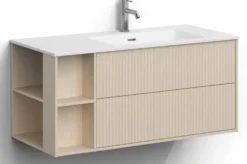Allaskaappi altaalla Svedbergs Epos, 100x45cm, oikea, 2 ltk, push-open, eri vaihtoehtoja