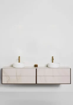 Allaskaappi Hafa Edge Stone, 462x2010x462mm, 4 ltk, savu tammi