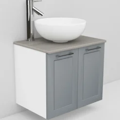 Allaskaappi ja Coast-allas Noro Flexline 5 600 mm marmoritaso eri värejä
