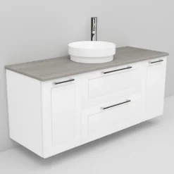 Allaskaappi ja Peak-allas Noro Flexline 156 1200 mm marmoritaso eri värejä
