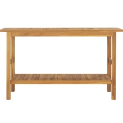 Allaskaappi täysi tiikki 132x45x75 cm (18482)