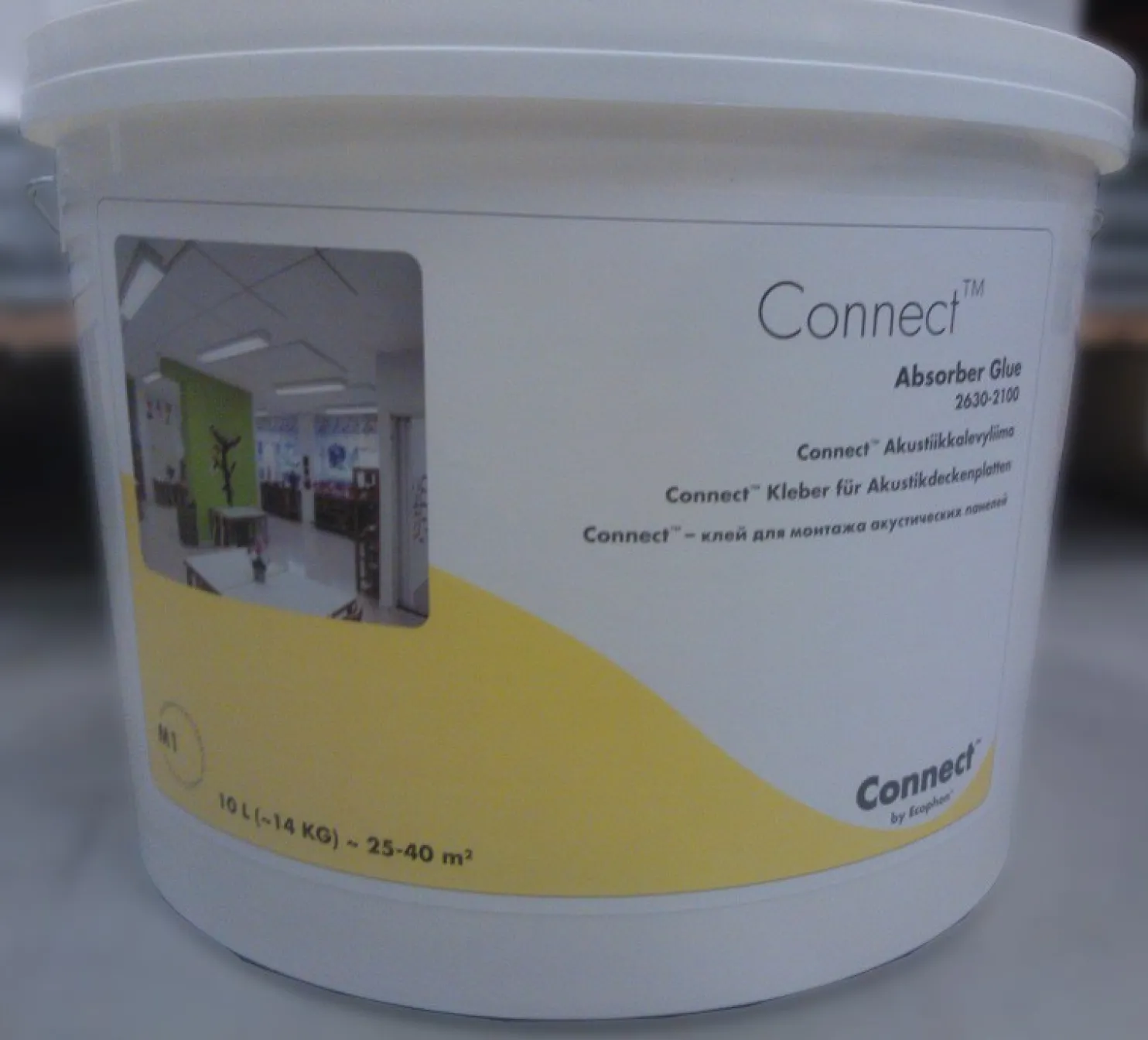 Asennusliima Ecophon Connect Absorber Glue 10litraa