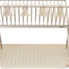 Astiankuivausteline iso, kokoontaittuva Brabantia SinkSide, pehmeä beige