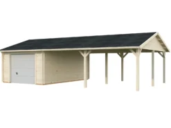 Autotalli Palmako Roger, nosto-ovella, 19,0+33,2 m2 FR44-9757