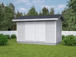 Elementtivarasto Timburg E6 4040x2140 mm 8.65 m² puuvalmis