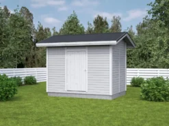 Elementtivarasto Timburg E7 3040x2140 mm 6.51 m² puuvalmis