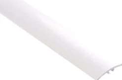 Eritasolista Maler sileä 0-10mm 5x40x1000mm alumiini tulppa valkoinen