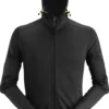 Fleecehuppari Snickers Workwear FlexiWork 8002 Polartec Power Stretch 2.0 musta