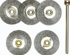 Harjasarja porakoneelle Proxxon 28956, ruostumattomasta teräksestä, 22mm, 5 kpl