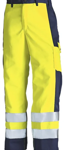 Housut Blåkläder Highvis 1583 keltainen/sininen