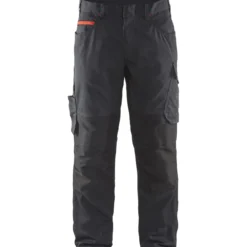 Housut Blåkläder 1495 musta/punainen