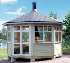 Huvimaja Jalotakka Paradise 8-kulmainen (9,5m²)