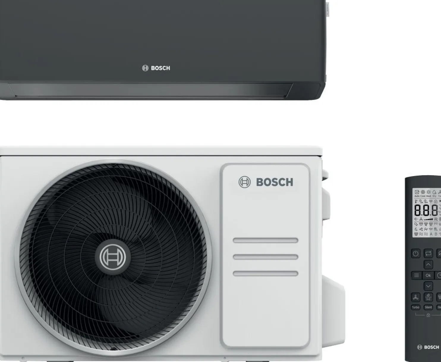 Ilmalämpöpumppu Bosch Climate 7100i-Set, WIFI