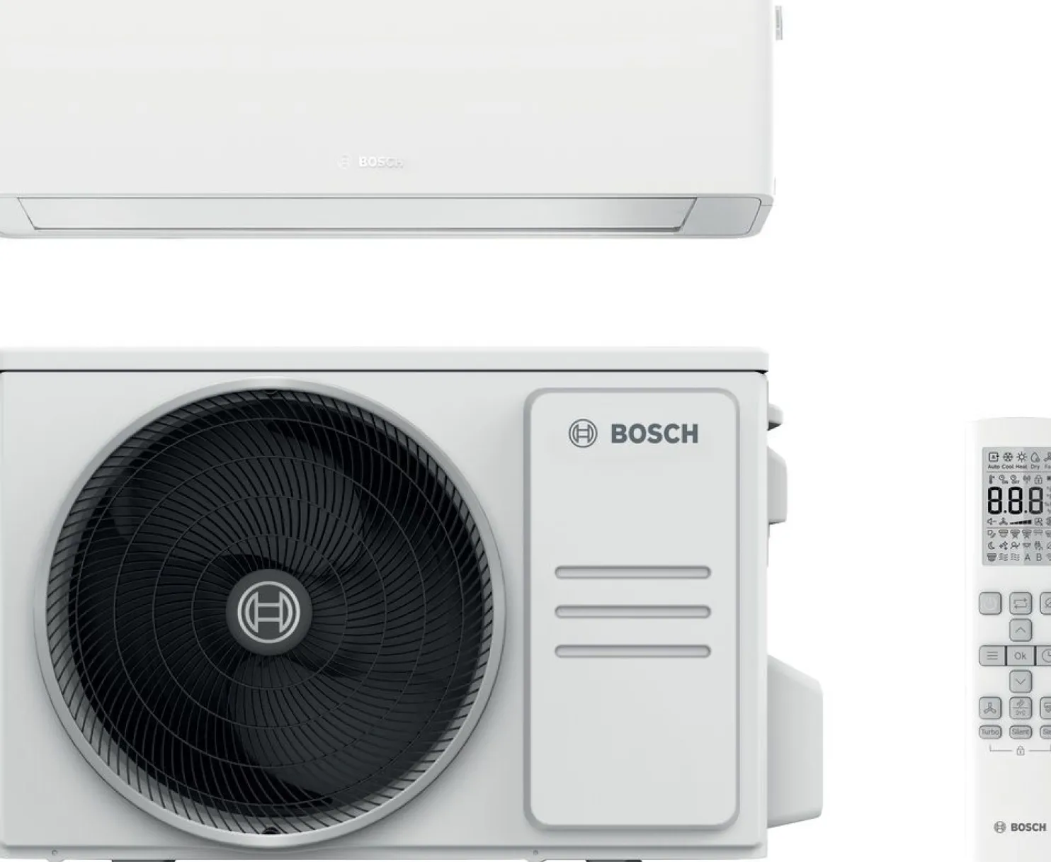 Ilmalämpöpumppu Bosch Climate 7100i-Set, WIFI