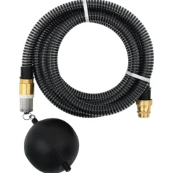 Imuletku messinkiliittimillä, PVC, 1,1