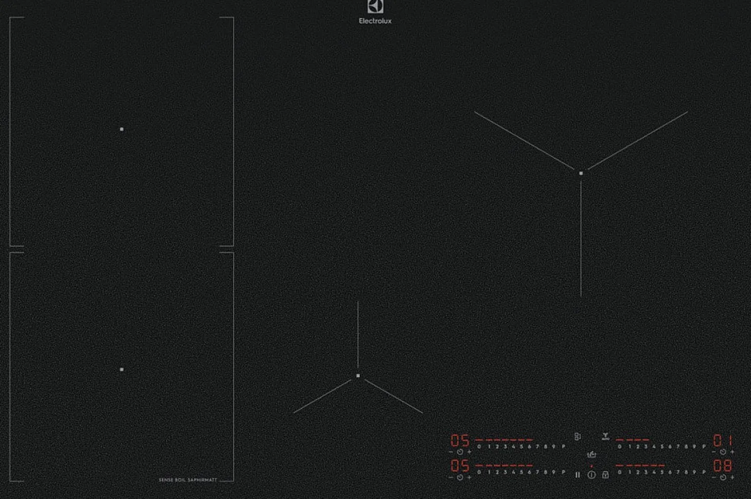 Induktiotaso Electrolux HOB860BSC 700 SenseBoil