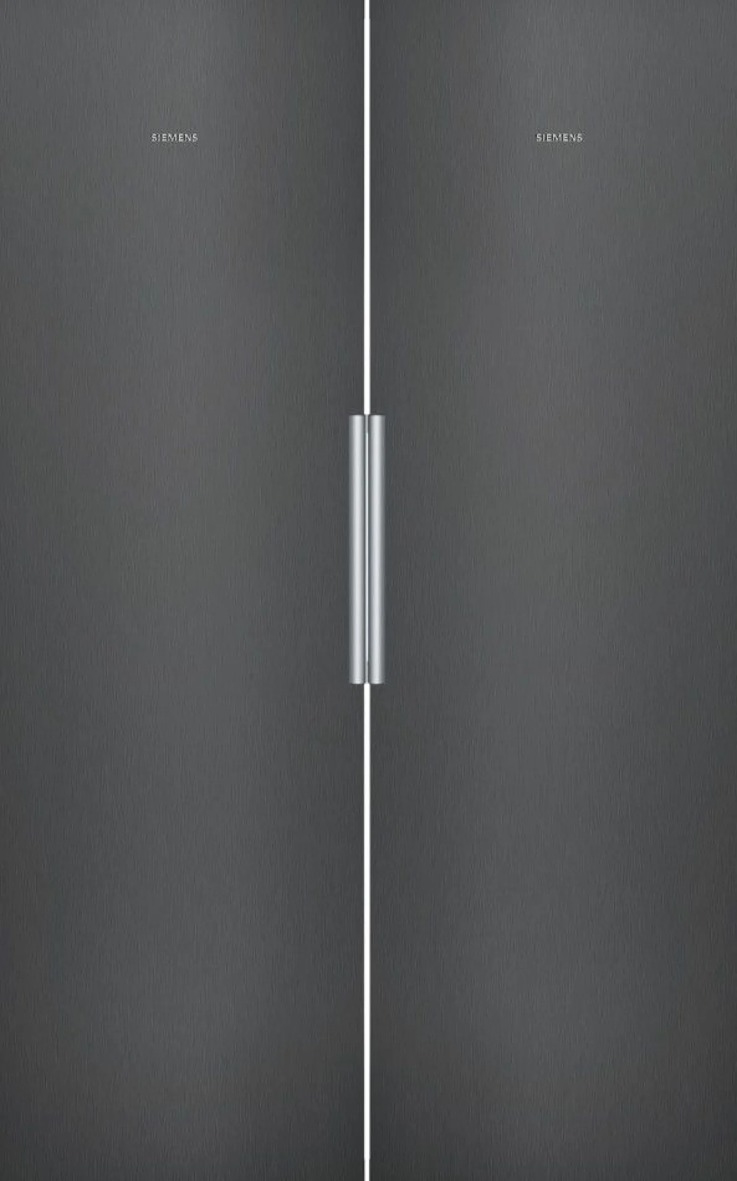 Jääkaappi ja pakastin Siemens KS36VVXDP GS36NVXEV iQ300, 120cm, 346/242 l, musta teräs