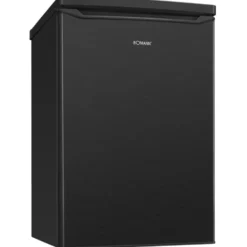 Jääkaappi pakastelokerolla Bomann KS7251SIX, 55cm, 95/14 l, musta