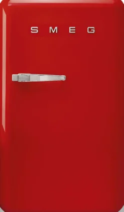 Jääkaappi Smeg FAB10RRD6, 54.5cm, 105/17 l, 122l, punainen