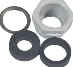 Kaapeliläpivienti Legrand Plexo PG 16 Ø7–14 mm, harmaa