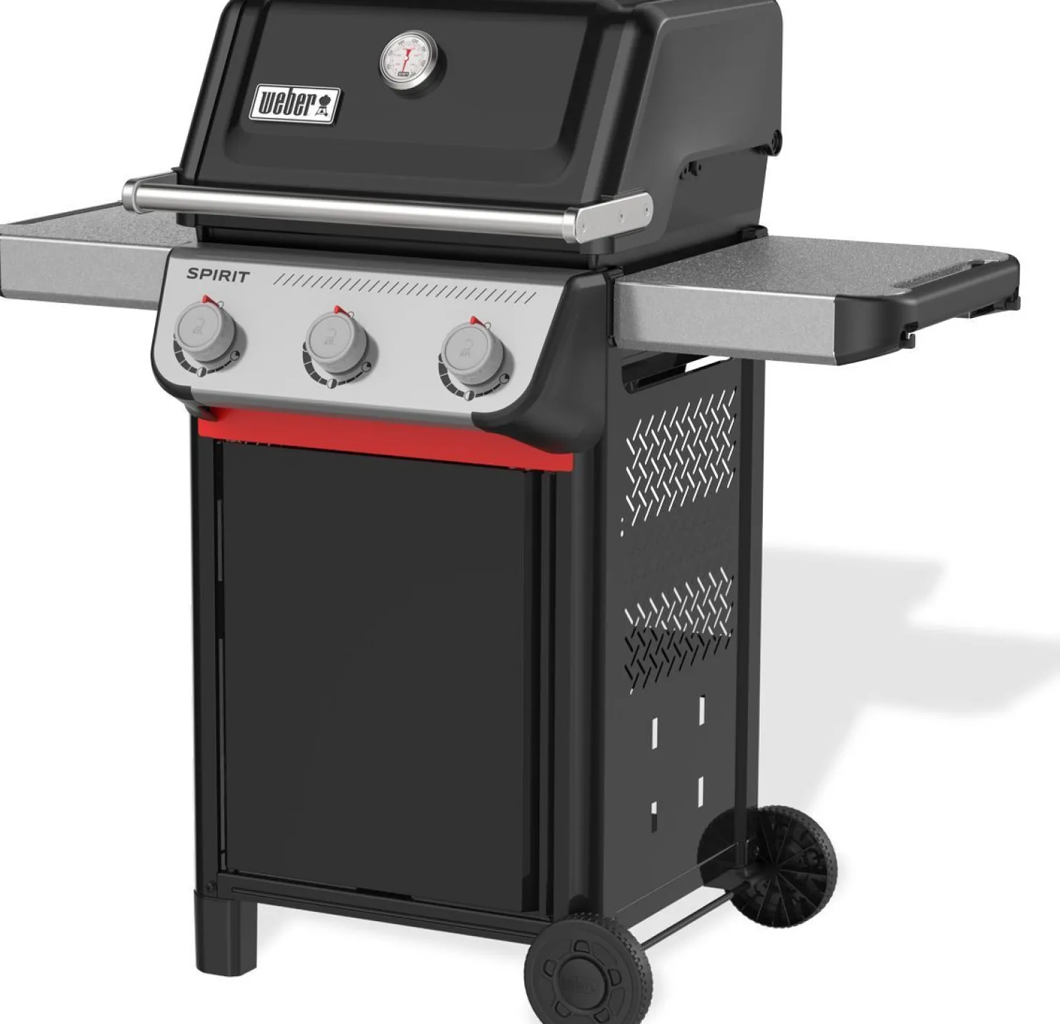 Kaasugrilli Weber Spirit E-310, 3 poltinta, musta