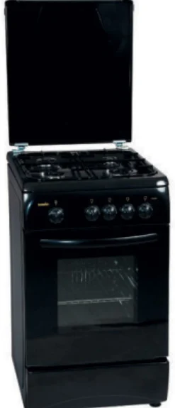 Kaasuliesi Sunwind Chef 50 cm musta