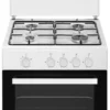 Kaasuliesi Sunwind Chef 60 cm valkoinen