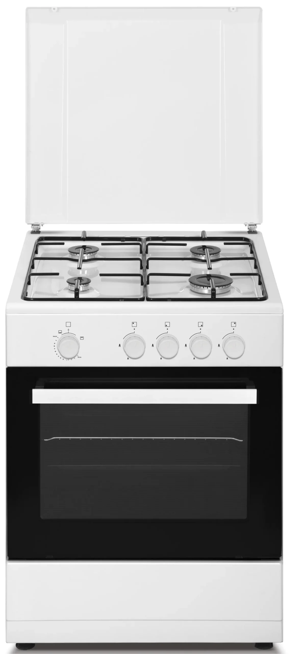 Kaasuliesi Sunwind Chef 60 cm valkoinen