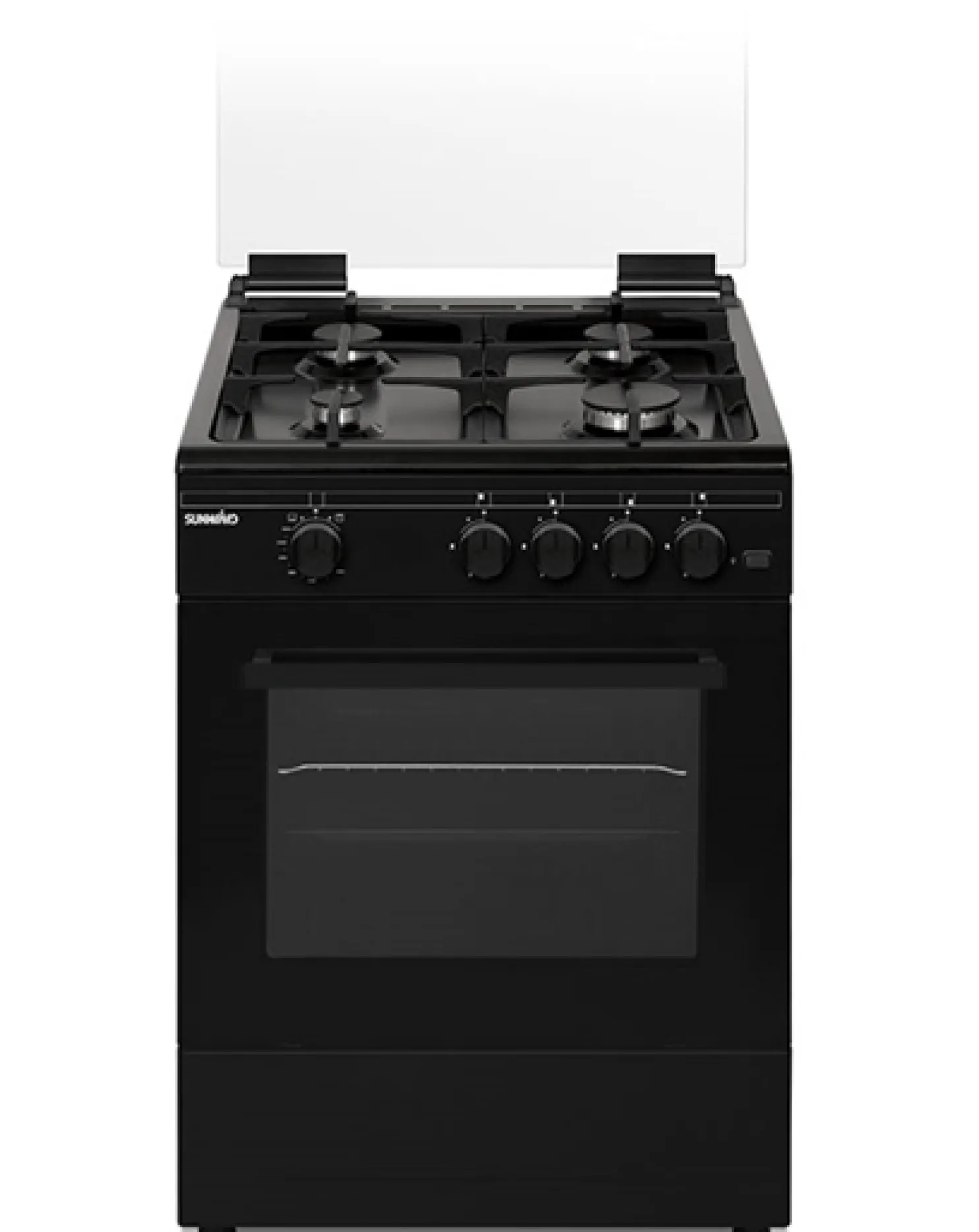Kaasuliesi Sunwind Chef 60 Pro 60 cm musta