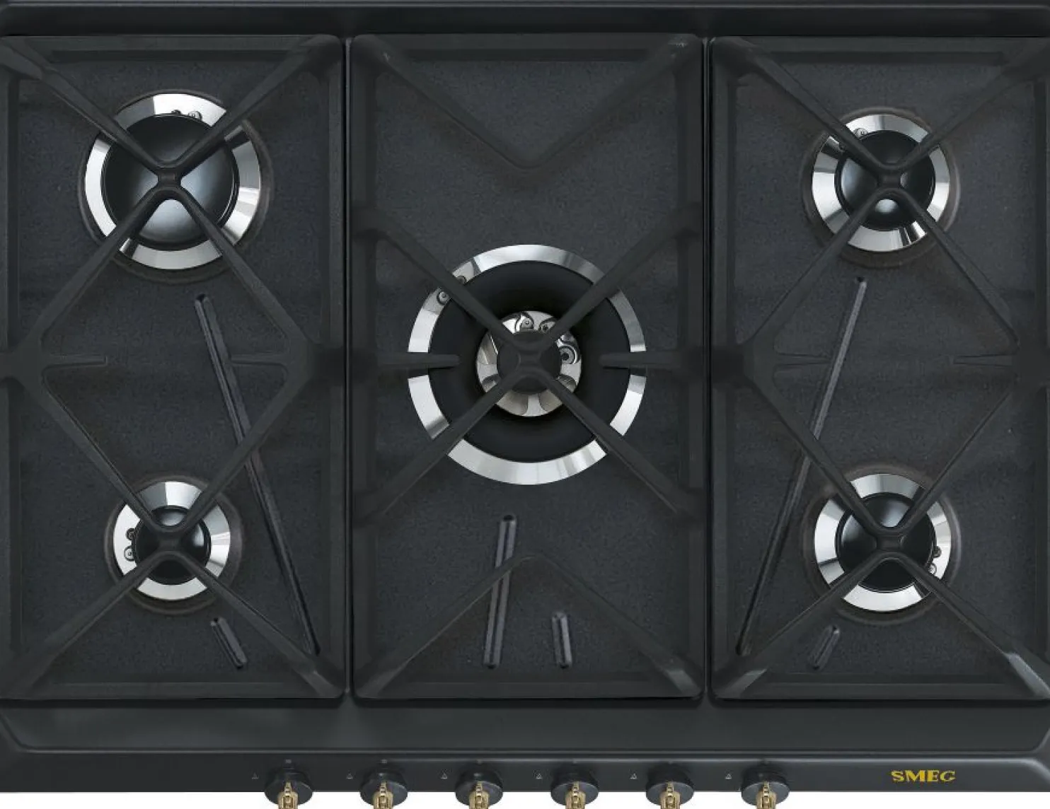 Kaasuliesitaso Smeg SRV876-OGH 68.5cm