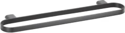 Kaksoispyyheteline Bemeta Organic Black, 500 mm, musta