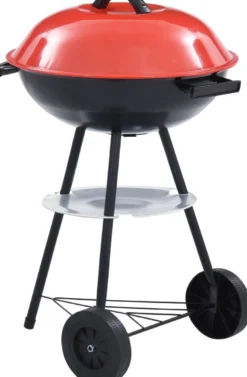 Kannettava xxl hiiligrilli pyörillä 44 cm