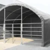 Karjateltta Ranch Farmer, 8x8x4m, 900g pvc, harmaa