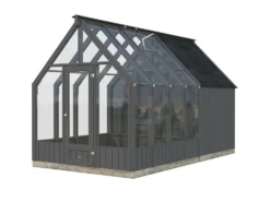 Kasvihuone vajalla Palmako Emilia 5,4+4,0 m2