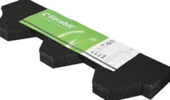 Kattohuopa Kerabit K+ musta 3 m²/pkt