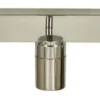 Kattospotti Aneta Lighting Livorno 3-osainen suora IP44 kromi/valkoinen