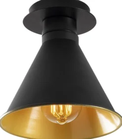Kattovalaisin Linento Lighting Berceste, Ø20cm, musta