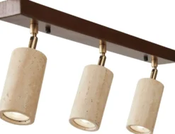 Kattovalaisin Linento Lighting Liebe, 60cm, GU10, IP20, max. 10W, beige/ruskea