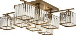 Kattovalaisin Linento Lighting Ysabel 8-osainen messinki