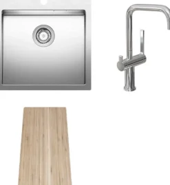 Keittiöallas Lapetek Luna-X 500-IFA + Lino-A -hana rst