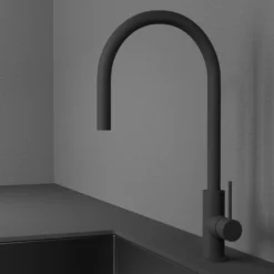 Keittiöhana by Scandtap Accent Coal ulosvedettävä juoksuputki