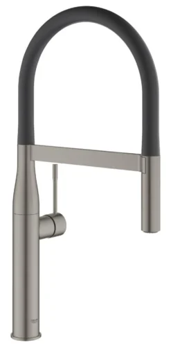 Keittiöhana Grohe Essence ulosvedettävä juoksuputki brushed hard graphite
